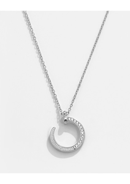 Gümüş Çivi Kolye