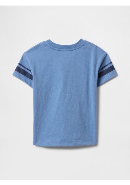 Erkek Bebek Mavi Gap Logo T-Shirt fiyatları