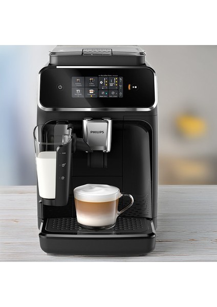 Premium Lattego Tam Otomatik Espresso Makinesi, Silentbrew Teknolojili, Aquaclean Filtre, Onerous Lambader Hediye