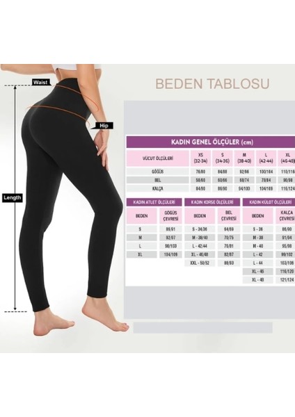 Kadın Siyah Dikişsiz Yüksek Bel Kışlık Içi Yünlü Şardonlu Termal Tayt fırsatları