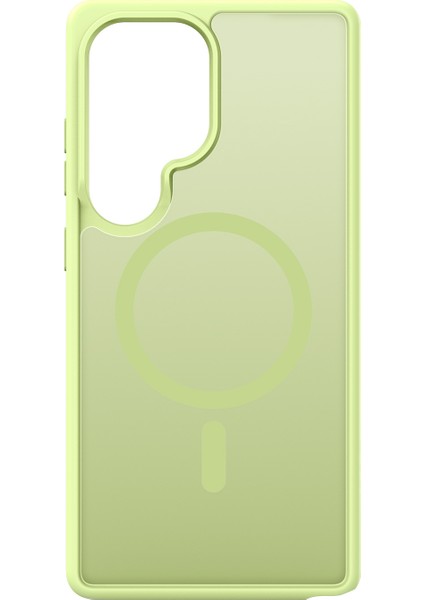 Samsung Galaxy S25 Ultra Kılıf Dux Ducıs Yind Serisi Mat Kılıf Magsafe Pc+Tpu Telefon Kapağı ile Uyumlu-Kireç Yeşili (Yurt Dışından)
