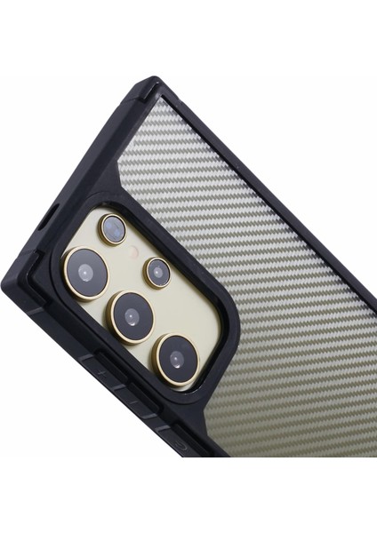 Samsung Galaxy S24 Ultra Kılıf Karbon Fiber Doku Tpu + Pc Düşme Önleyici Telefon Kapağı (Yurt Dışından) indirimleri