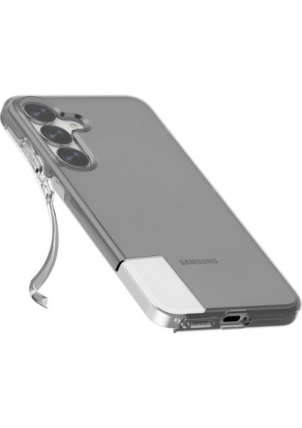 Samsung Galaxy S25 Kılıf Pc+Tpu Darbeye Dayanıklı Şeffaf Telefon Kapağı-Şeffaf Siyah (Yurt Dışından) fiyatları