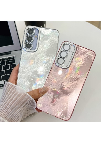 Samsung Galaxy A36 5G/A56 5g Kılıf Imd Tasarım Darbeye Dayanıklı Pc + Tpu Cam Lensli Film-Folyo Desenli Telefon Kapağı/mor (Yurt Dışından) fırsatları