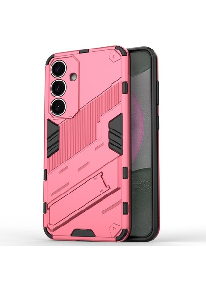 Samsung Galaxy S25 Kılıf Pc+Tpu Kickstand-Rose ile Darbeye Dayanıklı Telefon Kılıfı Için (Yurt Dışından)