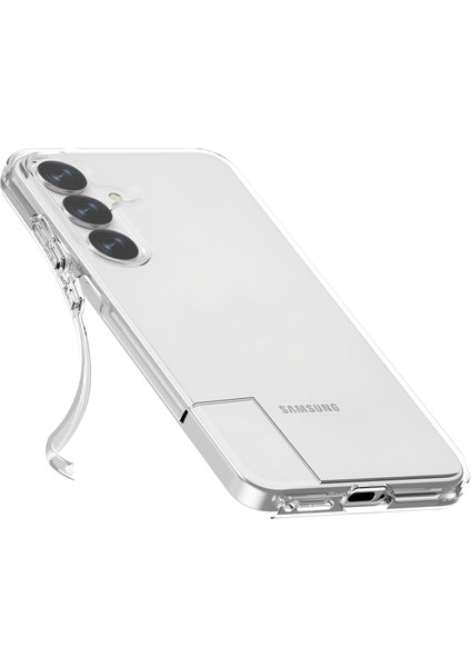 Samsung Galaxy S25 Kılıf Pc+Tpu Darbeye Dayanıklı Şeffaf Telefon Kapağı-Şeffaf (Yurt Dışından) fiyatları