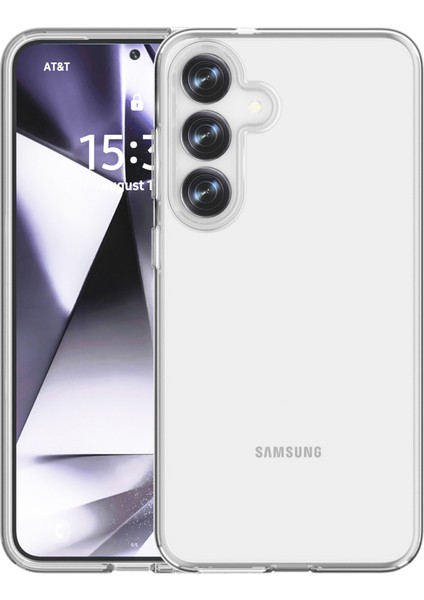 Samsung Galaxy S25 Kılıf Pc+Tpu Darbeye Dayanıklı Şeffaf Telefon Kapağı-Şeffaf (Yurt Dışından) fırsatları
