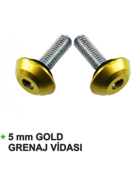 Gogo Sarı Grenaj Vidası 5mm 15LI