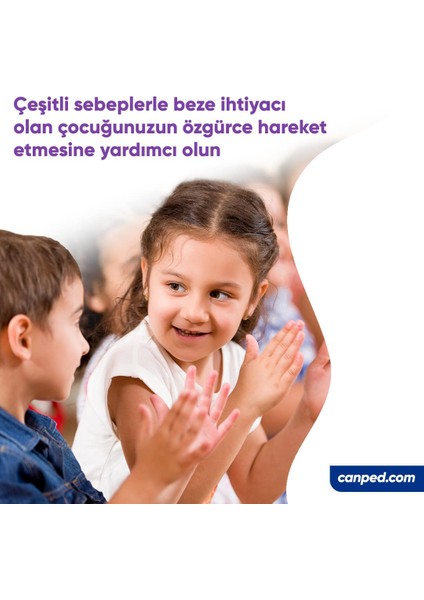 x 2 Paket Kids Külot Bez 4- 7 Yaş 17- 30 kg indirimleri