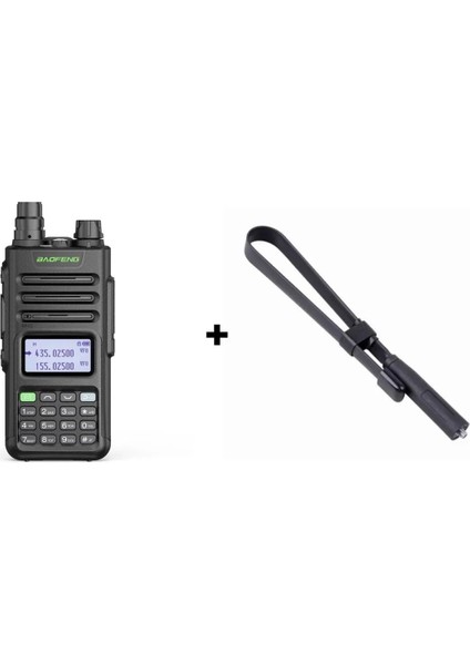 Uv-13 Pro Siyah Taktikal Anten