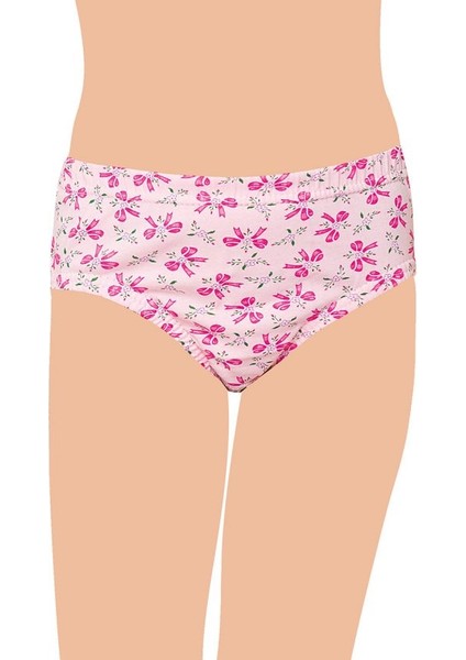 SKC0052 Seher Yıldızı Kız Çocuk Emprime Kom Slip Külot 6'lı Eko Paket