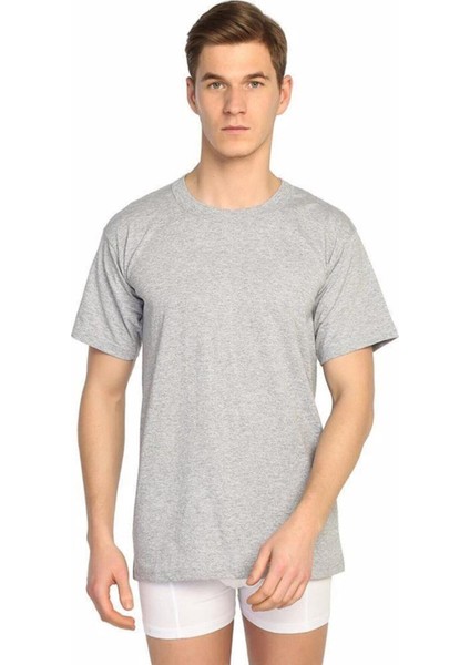 Erkek Penye Atlet Sıfır Yaka 6'lı Eko Paket