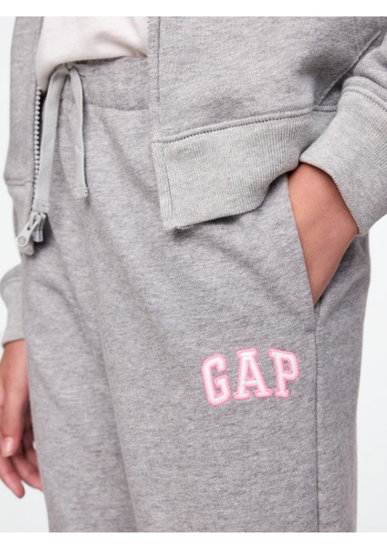 Kız Çocuk B08 Gap Logo Relaxed Havlu Kumaş Jogger Eşofman Altı