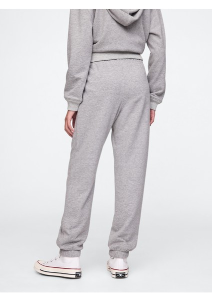 Kız Çocuk B08 Gap Logo Relaxed Havlu Kumaş Jogger Eşofman Altı
