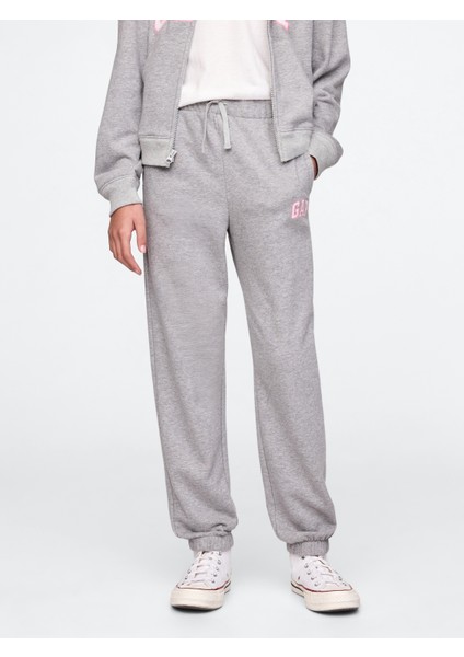 Kız Çocuk B08 Gap Logo Relaxed Havlu Kumaş Jogger Eşofman Altı