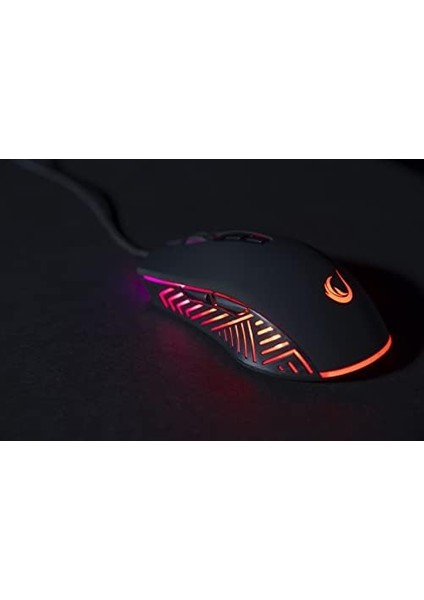 SMX-G68 Spear Full Rgb 7200DPI Siyah 7d Makrolu Gaming Oyuncu Mouse