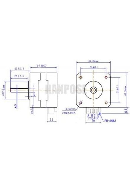 Nema 17 Step Motor