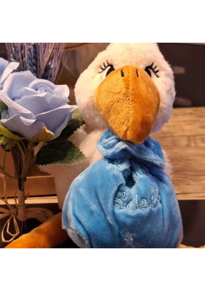 Hoşgeldin Bebek Peluş Set Mavi