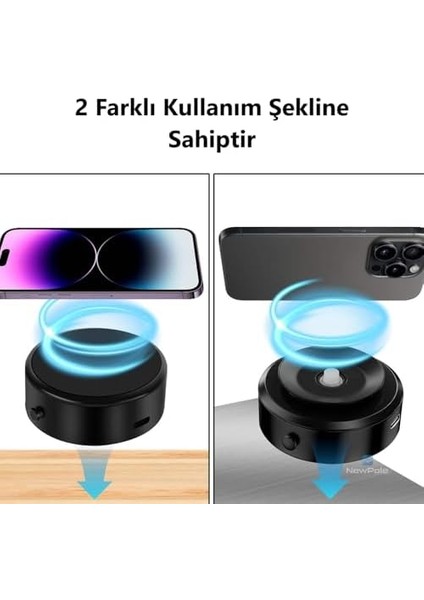 Manyetik Araç Içi Telefon Tutucu [güçlü Mıknatıslar] Titreşime Dayanıklı Magsafe ile Uyumlu Telefon Tutucu Vakumlu iPhone 16 15 14 13 12 11 Pro Max/plus Serileri ile Uyumlu