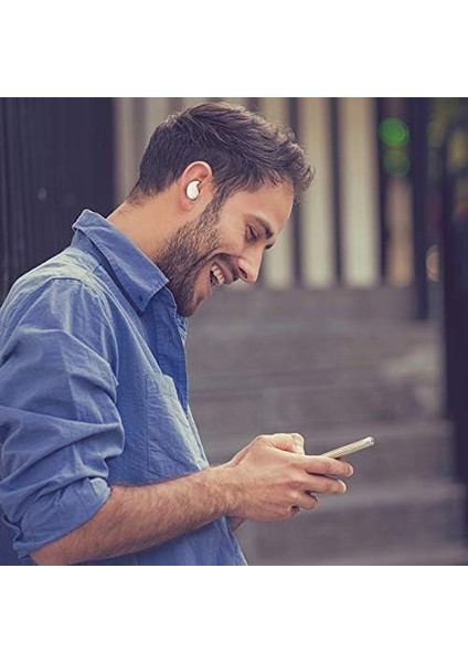 5844 Hd Kalitesinde Harici Gürültüye Karşı Yalıtımlı Telefon Kulaklığı, Lacivert