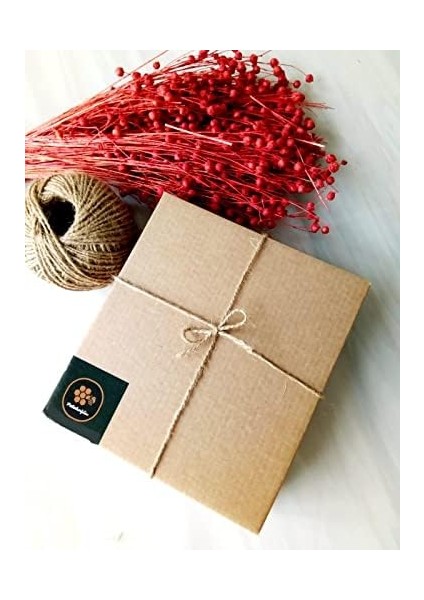 (4 Adet) 14 cm x 3 cm Doğal Petek Balmumu Mum Hediyelik Bal Mumu Mum Besswax Arı Mumu