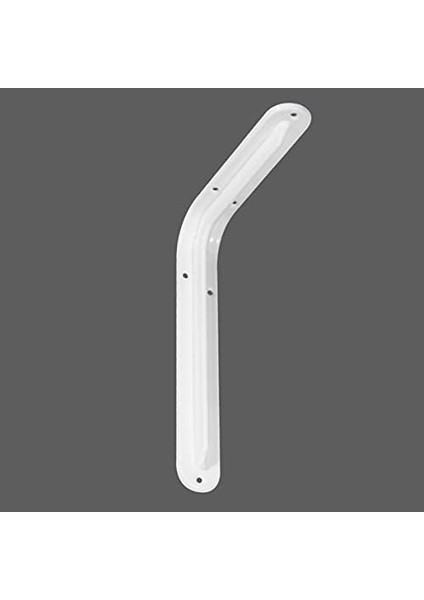 Raf Altı Ayak Raf Tutucu L Demir 16.5 x 23 cm Beyaz Montaj Aparatı (2 Adet)