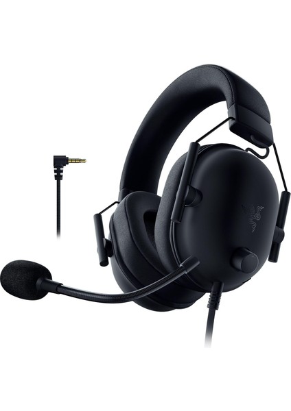 Blackshark V2 x ( x box) - x box S|x Konsolu Için Kablolu E-Spor Kulaklık (250G, Kardioid Mikrofon, 50MM Sürücüler, Pasif Gürültü Engelleme, 3,5mm Konektör) Siyah