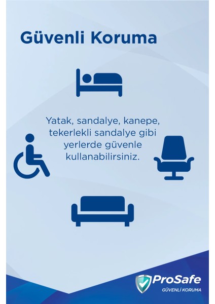 x 3 Paket Yatak Koruyucu Örtü 60 x 90 cm 30 Adet
