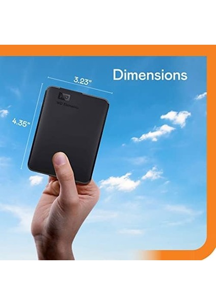 Elements Portable Taşınabilir Disk, 2 Tb, HDD
