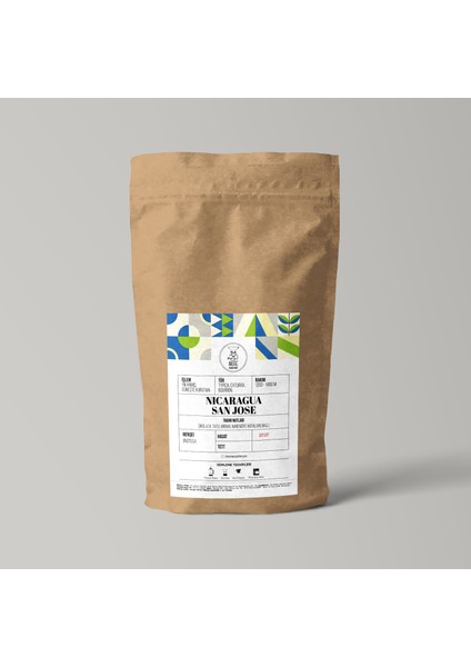 Nicaragua San Jose Filtre Kahve (250 gr)