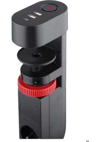 Akım Korumalı Priz Masa Kenarı Ayarlanabilir 3 Priz + 2 USB + 1 Type C Girişli Priz Ftr-19 fırsatları