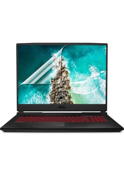 Msı GF65 Thin Laptop 15.6" Nano Kırılmaz Mat Cam Notebook Ekran Koruyucu Film