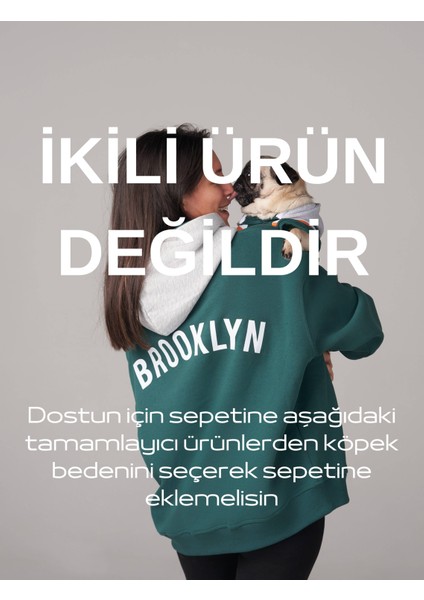 Oversize Brooklyn Yeşil Hoodie People Sahipler Için SK-108 fiyatları