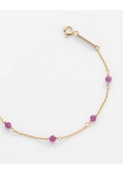 2 Karat Yakut Taşlı Gümüş Serenity Bileklik fiyatları