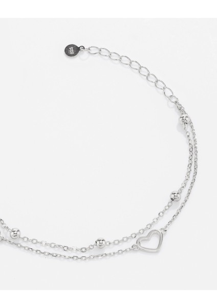 Gümüş Kalpli Bileklik fiyatları