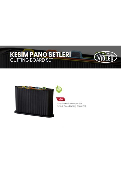 Çok Amaçlı Euro Kesim Panosu 4’lü Set