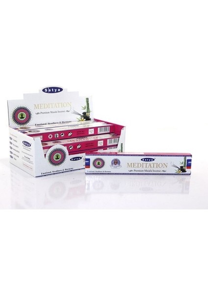 Satya Meditation Aromalı Tütsü