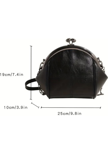 Kadın Öpücük Kilitli Omuz Çanta modelleri