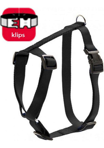 Basic Göğüs Tasması L 65-100cm Siyah