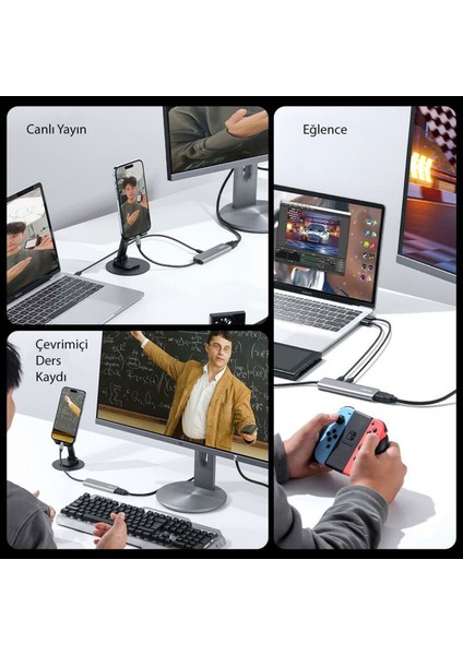 Telefon Ekanını Başka Bir Telefon Ekranına Aktarma Cihazı (D001)