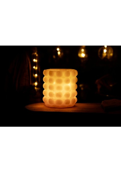 Fener Mum Bubble Short Kavun Kokulu Dekoratif Mum fiyatları