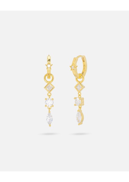 Gümüş Sarkıt Küpe