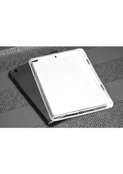 iPad 10.2 (8.nesil) Zore Kalemli Tablet Silikon Kılıf