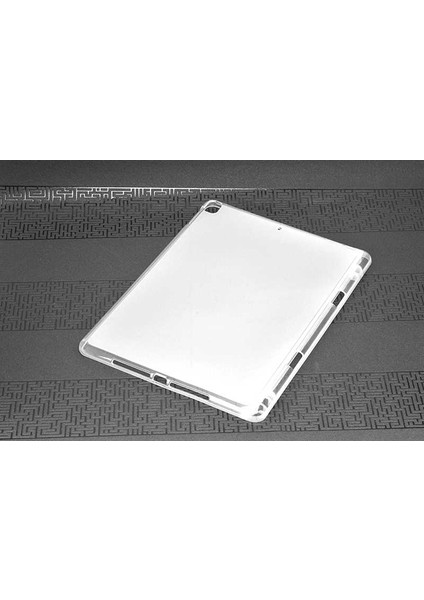 iPad 10.2 (8.nesil) Zore Kalemli Tablet Silikon Kılıf