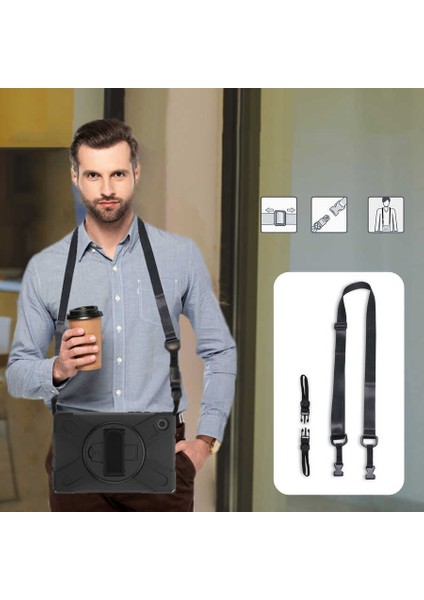 Galaxy Tab A8 10.5 SM-X200 (2021) Zore Defender Tablet Silikon Kılıf