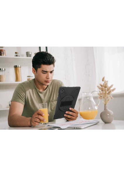 Galaxy Tab A8 10.5 SM-X200 (2021) Zore Defender Tablet Silikon Kılıf