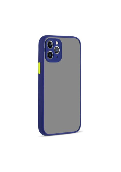 iPhone 12 Pro Max Kılıf Neonix Kenarları Renkli Silikon Kapak