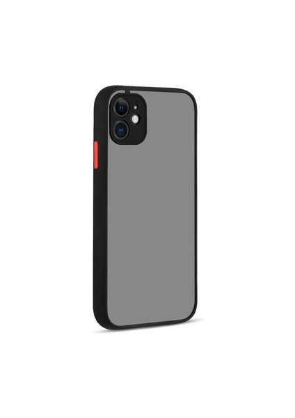 Apple iPhone 11 Kılıf Neonix Kenarları Renkli Silikon Kapak
