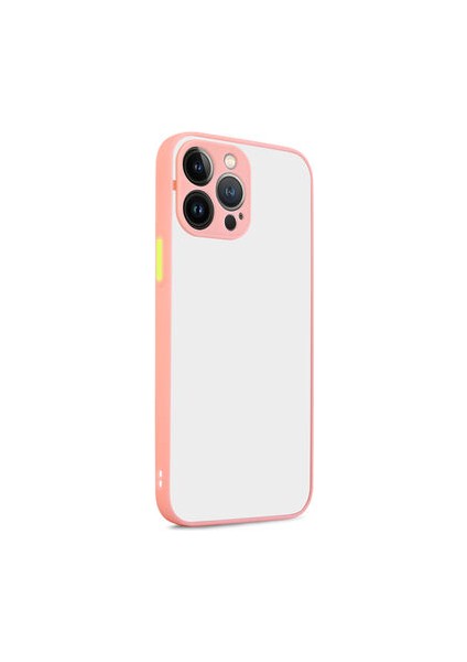 Apple iPhone 13 Pro Max Kılıf Neonix Kenarları Renkli Silikon Kapak