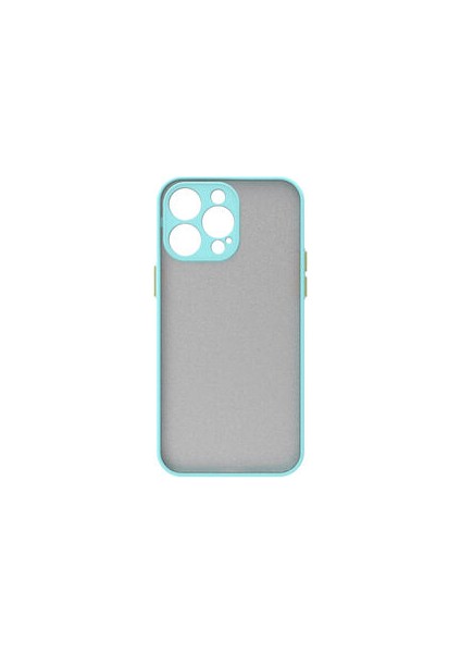 Apple iPhone 14 Pro Max Kılıf Neonix Kenarları Renkli Silikon Kapak